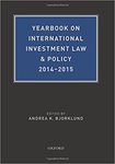 The Yearbook on International Investment Law & Policy 2014-2015